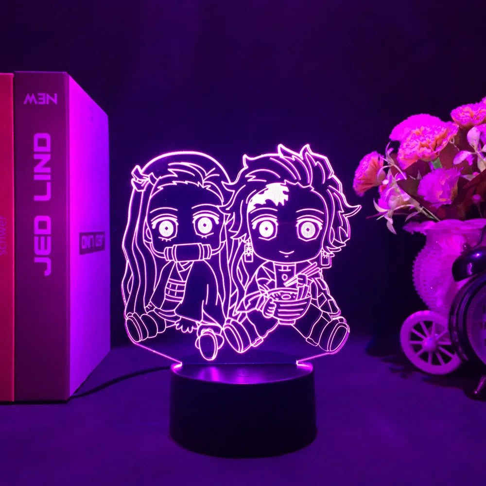 Tanjiro x Nezuko : Demon Slayer Led Lights