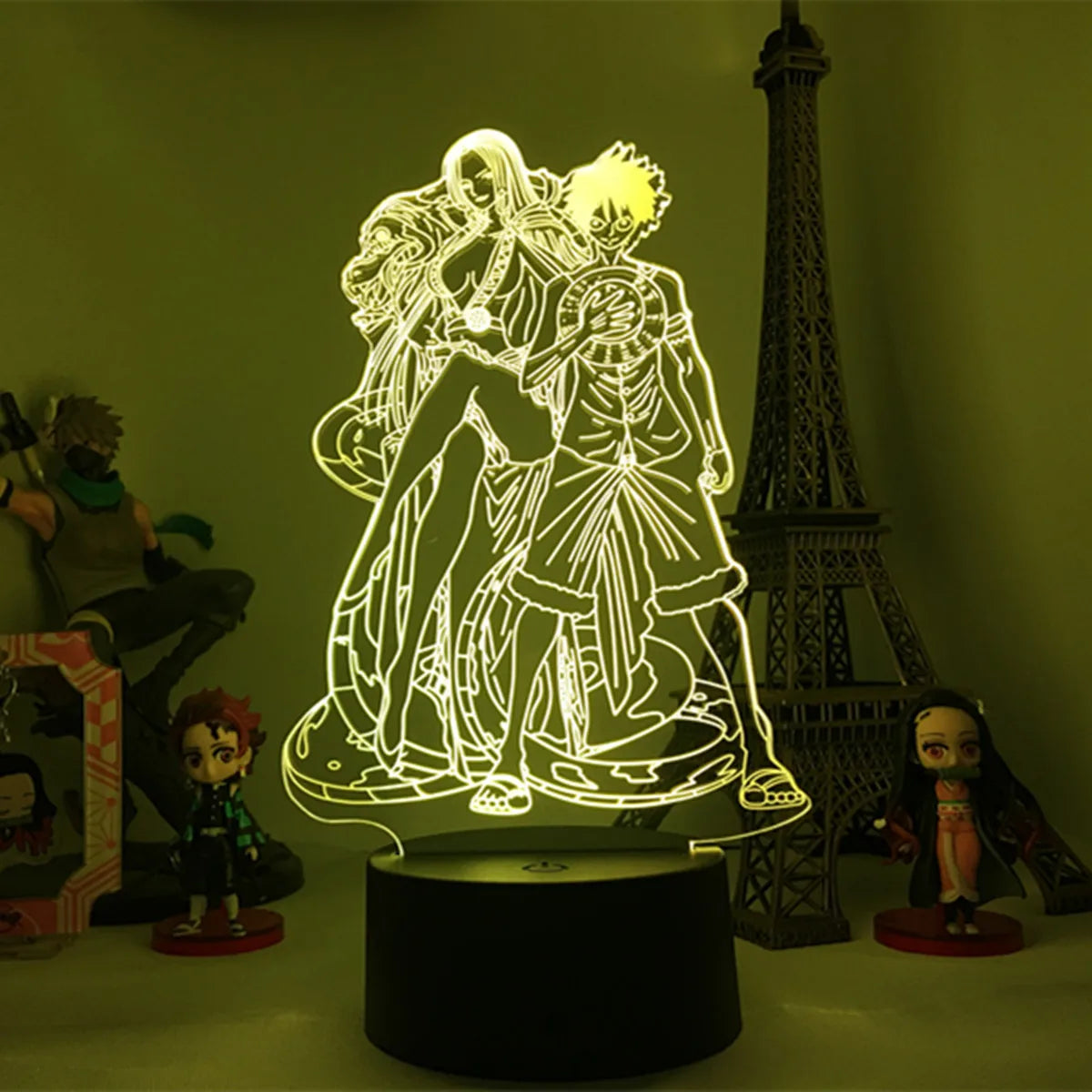 Luffy x Nico Robin : One Piece Led Light