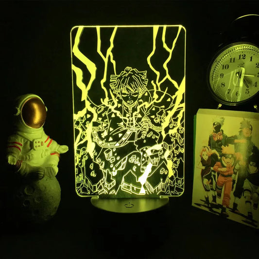Zenitsu Agatsuma: Demon Slayer Led Light