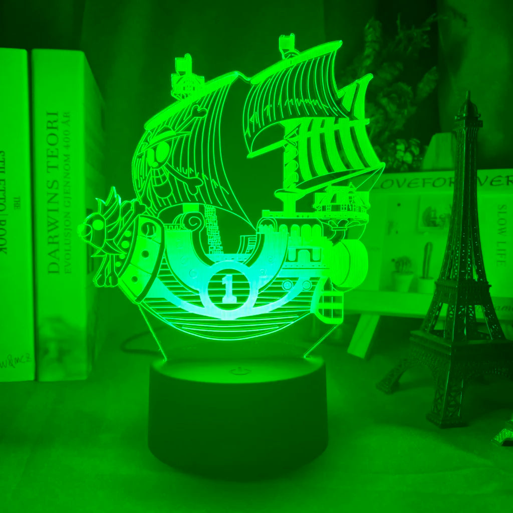 Zhoulz One Piece Sailboat: One Piece Led Light