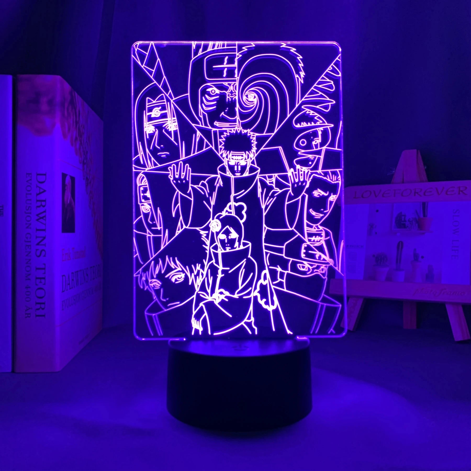 Akatsuki Portrait : Naruto Led Light