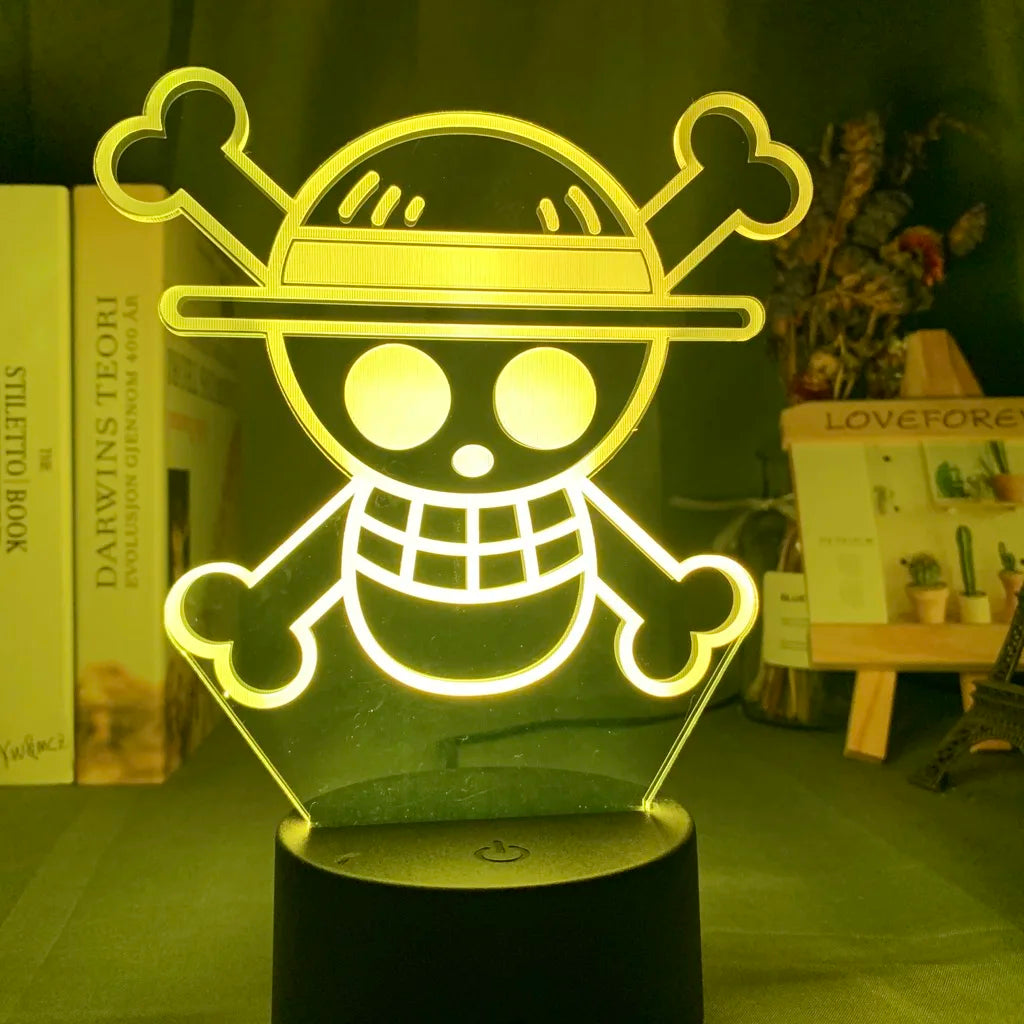 One Piece Logo : One Piece Led Light