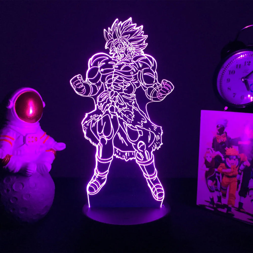 Broly Super Saiyan: Dragon Ball Z Led Light
