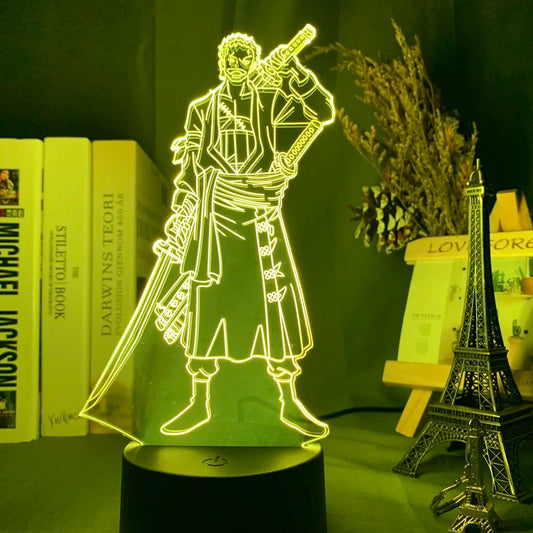 Roronoa Zoro : One Piece Led Light
