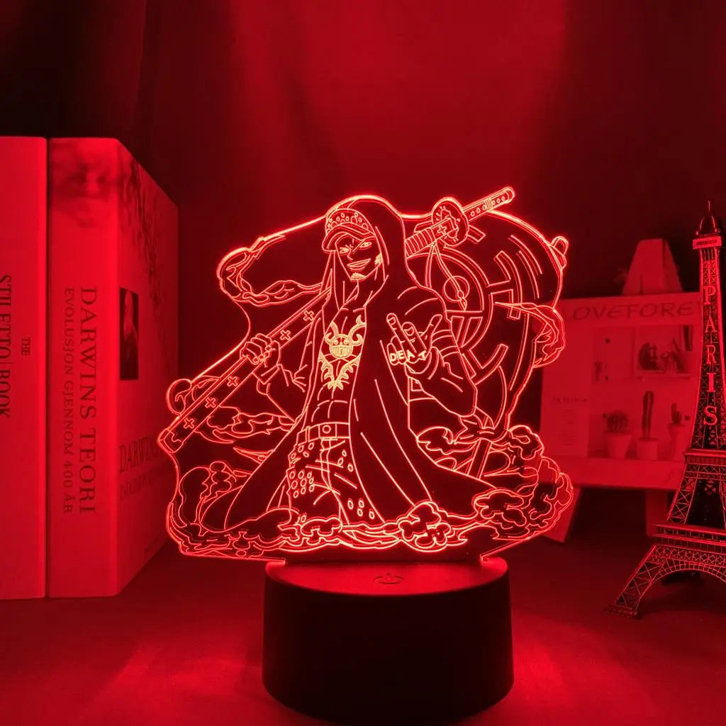 Trafalger D. Water Law : One Piece Led Light