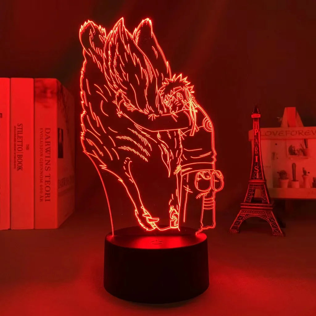 Kurama x Naruto : Naruto Led Light