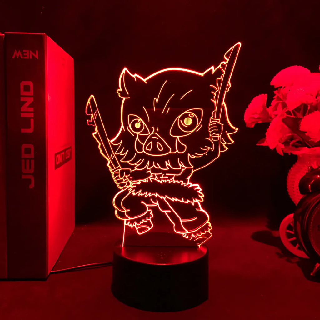 Inosuke Hashibira : Demon Slayer Led Lights